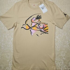 Air Jordan Abstract Art Graphic T-Shirt